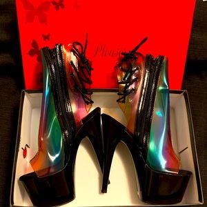 NIB Rainbow Adore Boots